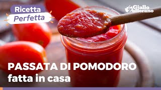 PASSATA di POMODORO – La conserva che sa di casa ❤️🍅 FACILISSIMA [upl. by Animrelliug474]