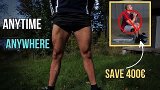 Sissy Squats WITHOUT Machine  VERY EFFECTIVE [upl. by Aikas]