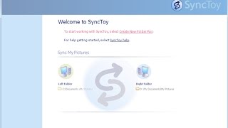 شرح برنامج SyncToy الجزء الاول [upl. by Cuthbert]