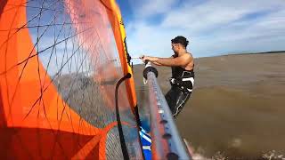 WINDSURFING  EZZY CROSS 67 2023  STARBOARD FUTURA 117lts [upl. by Colson857]