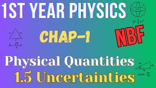 15 Error and Uncertainty  Class 11 Physics  National Book Foundation [upl. by Diva]