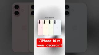 L’iPhone 16 va vous décevoir 🥱 [upl. by Otipaga]