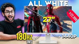 I Found Almost Perfect 1440P Gaming Monitor Under Rs25000  MSI MAG 274QRFW [upl. by Aivun967]