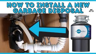 How To Easily Install An Insinkerator Badger 34 Garbage Disposal In Under 20 Minutes [upl. by Malita976]