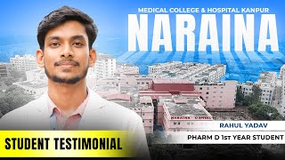 Naraina Medical College Kanpur  Student Review Pharm D vs MBBS naraina [upl. by Attekal]