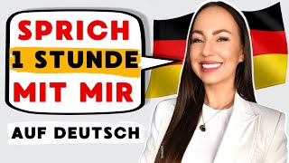 🗣️Sprich mit mir 1 Stunde Deutsch lernen verbessere deinen Wortschatz und Aussprache [upl. by Rosio]