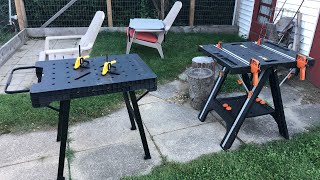 Dewalt folding table VS Worx folding table and the winner is [upl. by Gernhard]