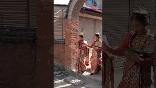 Surya Darshan  Surya Darshan ceremony  Newari Culture  Gufa  Culture of Nepal  Bhaktapur Travel [upl. by Aticnemrac]