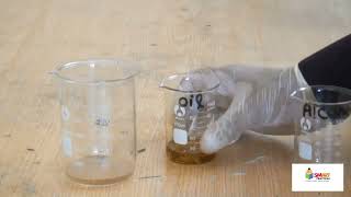 Experiment 20 Demonstrate that miscible liquids dissolve in each other and immiscible liquids do [upl. by Yuri729]