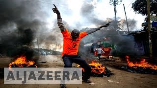 Kenyas election rerun marred by unrest and protests [upl. by Buller]