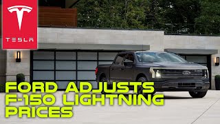 Ford Adjusts F150 Lightning Prices [upl. by Dnomaid]