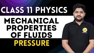 Class 11th Physics Chapter 10  Mechanical Properties of Fluids  Fluid Pressure  CBSE Exam 2023 [upl. by Mundt807]