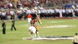 Florida State vs Miami Chief Osceola [upl. by Garmaise]