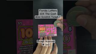 I Played Mini Scratch Ticket 🫢 shorts viral lottery winner [upl. by Kroy447]