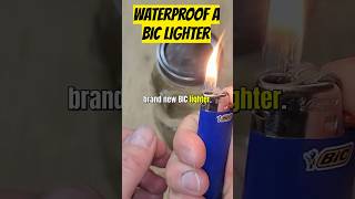 Waterproof a Bic Lighter [upl. by Punak]