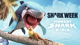 Hungry Shark World  Shark Week 2017 [upl. by Yeleen]