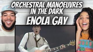 WHOA FIRS TIME HEARING Orchestral Manoeuvres In The Dark  Enola Gay REACTION [upl. by Ealasaid]