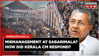 Kerala Government Accused Of Mismanagement At Sabarimala Temple  Latest News  English News [upl. by Aloivaf]