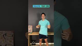 How To Engage Your Core  Physiotherapist Explains [upl. by Ayamahs]