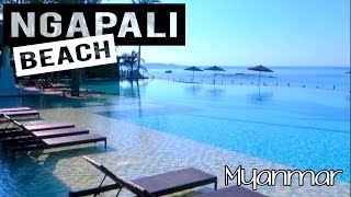 NGAPALI BEACH HILTON RESORT amp SPA  MYANMAR TRAVEL HIGHLIGHTS [upl. by Lane]