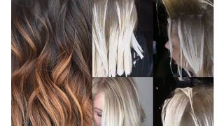 اسرار البلياج و الامبري و تقنياتهم درس نظري مهم جدا techniques balayage californien et ombré [upl. by Pauly]