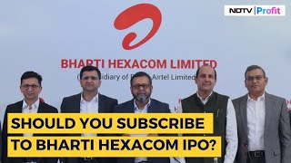 Bharti Hexacom IPO Opens Today IPO To Raise Rs 4275 Crore  Bharti Hexacom IPO Review [upl. by Kanya661]