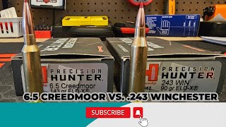 65 Creedmoor vs 243 Winchester [upl. by Hekking]