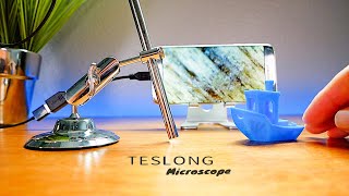 Teslong MS100  200X USB Microscope  Review [upl. by Lolita338]