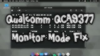 Fix Qualcomm QCA9377 Monitor Mode Not Detecting APs  Monitor Mode Not working [upl. by Sioled]