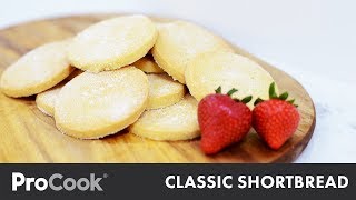 How to make Classic Shortbread Biscuits  Easy Baking Recipes [upl. by Mariken]