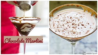 Easy Chocolate Martini Recipe [upl. by Dedra]