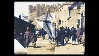 Jerusalem 1897 REMASTERD 2K 60FPS in color [upl. by Cardwell]