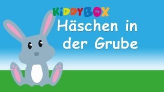 Häschen in der Grube  Kinderlieder zum Mitsingen  KIDDYBOXTV [upl. by Tihor773]