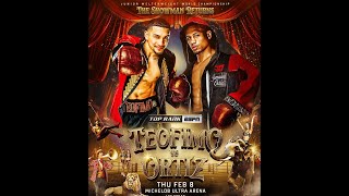 TEOFIMO LOPEZ VS JAMAINE ORTIZ amp KEYSHAWN DAVIS VS JOSE PEDRAZA TOP RANK BOXING [upl. by Ekoorb55]