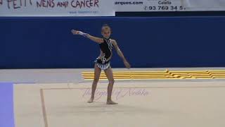 Elina LANG free hands  2012 Vitry Cup alevin [upl. by Ardnek]