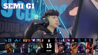 C9 vs TL  Game 1  Semi Final S14 LCS Spring 2024 Playoffs  Cloud 9 vs Team Liquid G1 full [upl. by Alliuqa943]