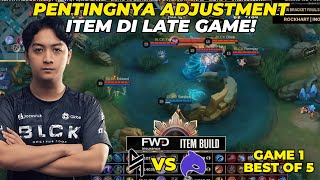 PENTINGNYA ADJUSTMENT ITEM DI LATE GAME  ECHO vs BLACKLIST INTERNATIONAL  Game 1  KBreakdown [upl. by Ursa]