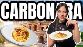 😋VI SVELO TUTTI I SEGRETI PER PREPARARE UNA CARBONARA DELIZIOSA🥚🥓 [upl. by Lobell657]