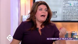 Raquel Garrido  au coeur de la téléclash   C à Vous  25092018 [upl. by Merceer]