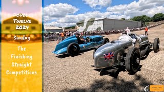 Brooklands Double 12 2024 Sunday Finishing Straight competitions [upl. by Halland]