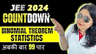 Binomial Theorem amp Statistics Revision  JEE Countdown jee1 jeecountdown [upl. by Nilved]