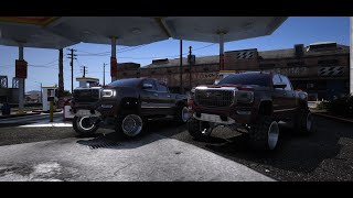 2017 Gmc Denial on a 1012 Cognitio 26x12 GTA5roleplay [upl. by Ahsoyem]