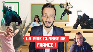 LE PROF DECOUVRE LA PIRE CLASSE DE FRANCE  il etait pas prêt [upl. by Burnside954]