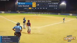 TB Socal 13u vs Zeller Baseball 20230618 [upl. by Fidelas]