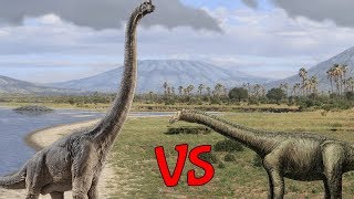 Brachiosaurus vs Brontosaurus  SPORE [upl. by Aim]