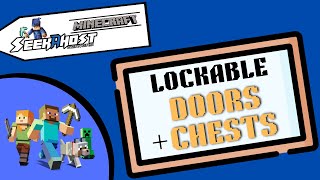 Add Locking Doors and Chests on Your Server  Simple Locks Plugin [upl. by Ynneb]