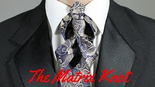 How To Tie a Tie  The Matrix Knot [upl. by Painter347]