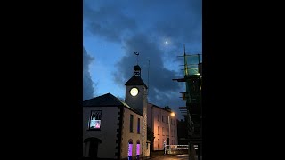 Laugharne Christmas Lights 2023 SD 480p [upl. by Hsirap]