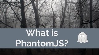 What Is PhantomJS  26 [upl. by Hairaza]