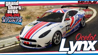 GTA Online NOVO ESPORTIVO BOLADO  Ocelot Lynx [upl. by Ahsinned]